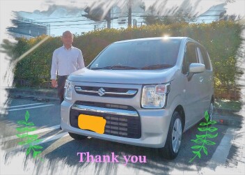 N様　新車ﾜｺﾞﾝRご納車おめでとうございます！